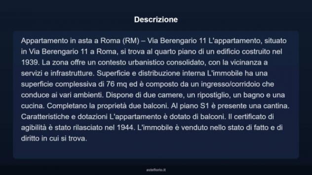 Immobile in asta di 76 m² in vendita a Roma - Foto 6