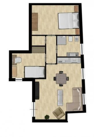 Appartamento in vendita a San Prospero Navacchio - Cascina 72 mq Rif: 1291000