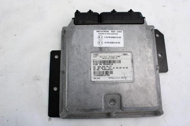 55204210 CENTRALINA INIEZIONE GAS METANO FIAT MULTIPLA 1.6 M 76KW 5M 5P (2005) RICAMBIO USATO
