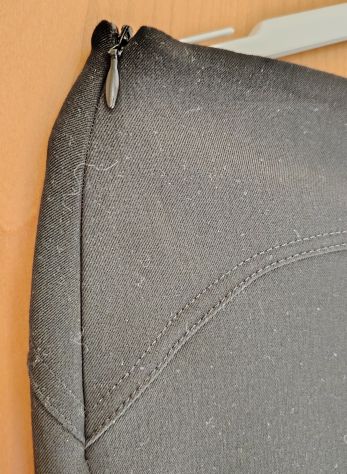 Gonna a campana pieghettata black/nera Rocco Barocco tg 44 - Foto 8