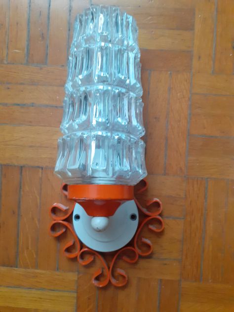 Lampade da parete vintage set 2 anni 50 - Foto 3