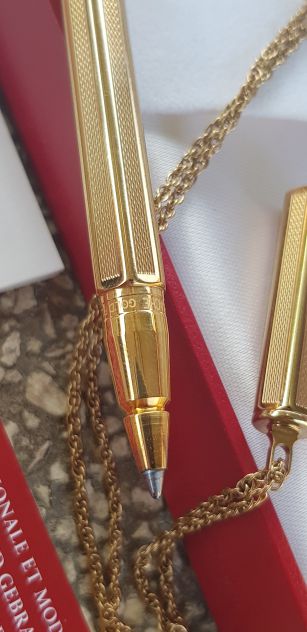 Roller Caran d'Ache Gold Plated  vintage - Foto 6