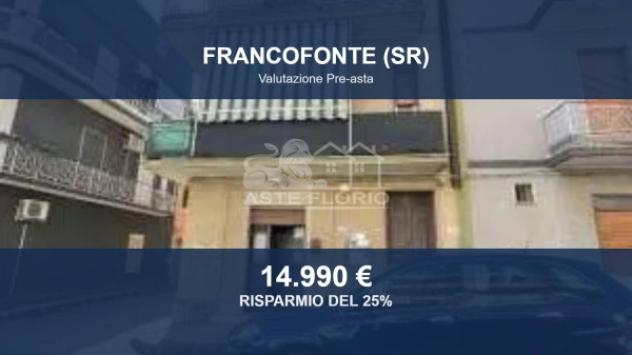 Immobile in asta di 78 m² in vendita a Francofonte