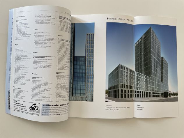 Wettbewerbe Aktuell 1/2006, gennaio 2006, rivista di architettura tedesca - Foto 3