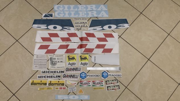 Gilera 503 Replica Kit Adesivi