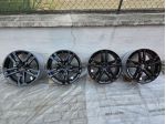 4 CERCHI In Lega 17” ORIG. BMW Msport (verniciati nero lucido)