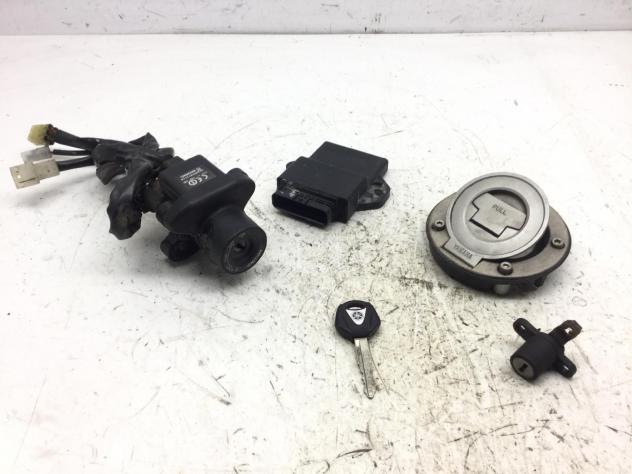 YAMAHA FZ6 600 BLOCCHETTO ACCENSIONE SERRATURE CENTRALINA E CHIAVE 2006 RJ074