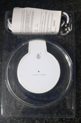 Pad per ricarica wireless ultra slim - Caricabatteria per smartphone - Foto 3