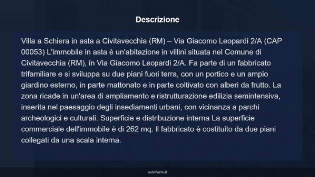 Immobile in asta di 262 m² con più di 5 locali in vendita a Civitavecchia - Foto 11