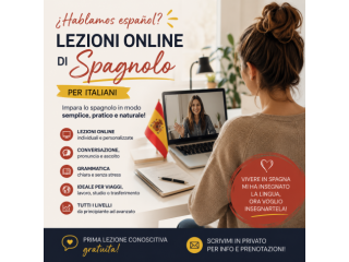 Ripetizioni di spagnolo online
