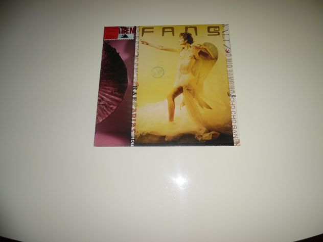 VINILE 33 GIRI RARISSIMO,IN OTTIME CONDIZIONI,COMPLETO:MALCOLM McLAREN:"FANS"(19