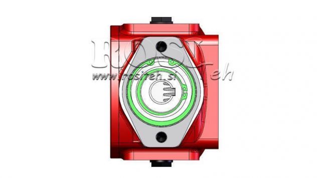 -RIDUTTORE - MOLTIPLICATORE RT45 PER MOTORE IDRAULICO - Foto 2