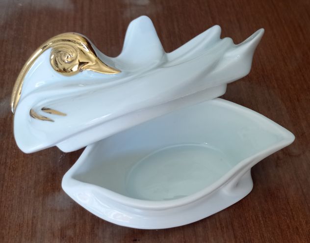 Portagioie Limoges a forma di cigno - Foto 3