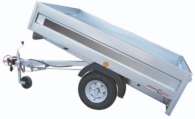 Rimorchio Cresci A6B 750 Kg Dim.194x141x36h Cm. - Foto 3