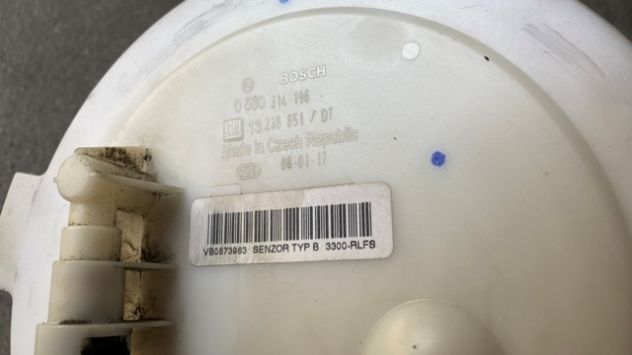 Pompa carburante Opel Astra H 1.4 benzina del 2008 (13238851) - Foto 4