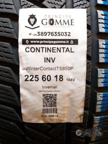 2 gomme 225 60 18 continental inv a3889 - Foto 2