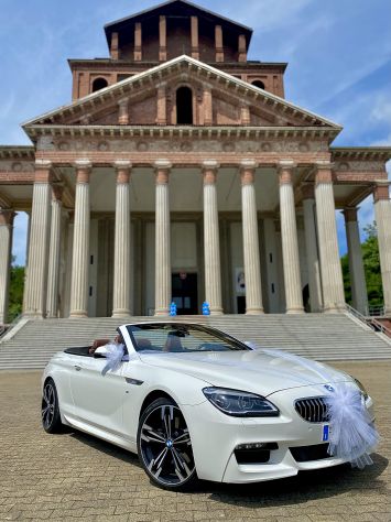 Noleggio Auto Luxury per Matrimonio, BMW 640 Cabrio Msport
