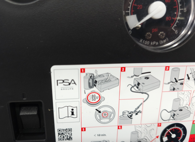 COMPRESSORE GONFIAGGIO RUOTE CITROEN C3 Serie (16) - Foto 4