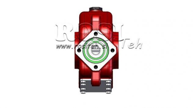 -RIDUTTORE - MOLTIPLICATORE RT320 PER MOTORE IDRAULICO - Foto 2