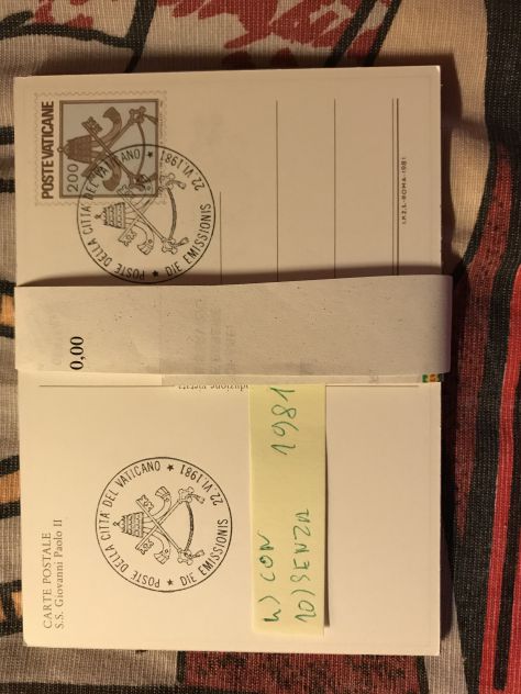 63 cartoline e buste di Vaticano - Foto 2