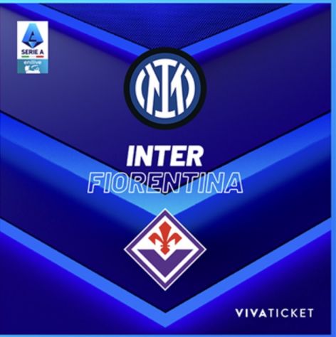 4 Biglietti Inter Fiorentina Terzi Verde Plus