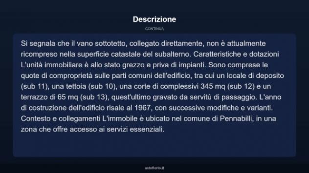 Immobile in asta di 345 m² in vendita a Pennabilli - Foto 9