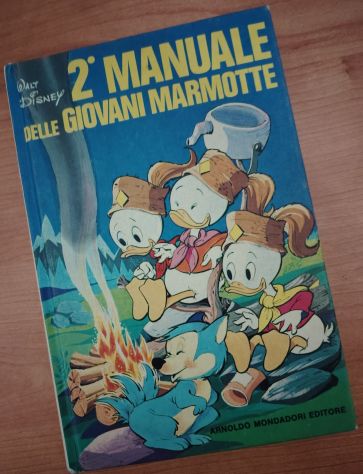 2°  MANUALE DELLE GIOVANI MARMOTTE Walt Disney Mondadori terza ed. 1978 - Foto 4