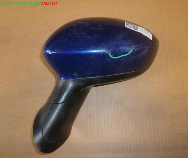 RETROVISORE EST.S.(regolazione elettrica) BLU MET. 5 PIN (Dif. Calotta)   FIAT - GRANDE PUNTO - 01-09-2005 - 01-12-2011