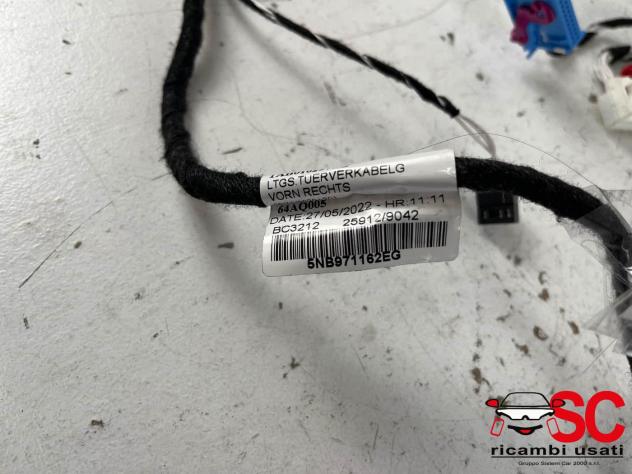 Cablaggio Porta Anteriore Destra Tiguan 5NB971162EG - 41423 - Foto 2