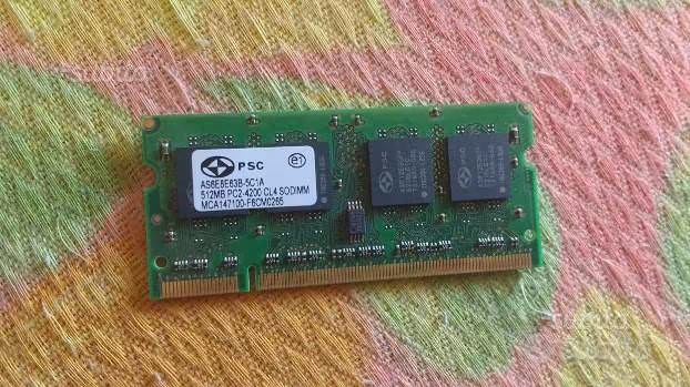 Ram SO-DIMM 512 Mb in tre banchi - Foto 2