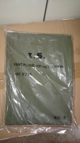 Pantalone con pettorina da lavoro IN STOCK