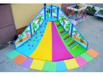 Gioco Vulcano Playground per Bambini con Arrampicata