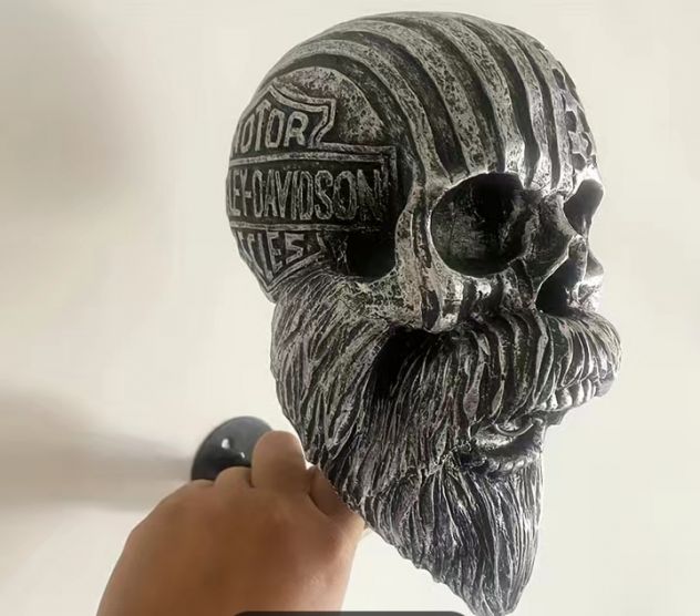 Appendi casco e chiavi a forma di teschio - Foto 6