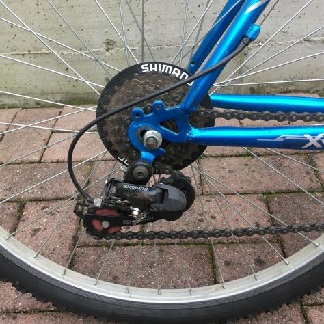 Bicicletta mountain bike MTB ARLONE Xscale bianca e blu - Foto 2
