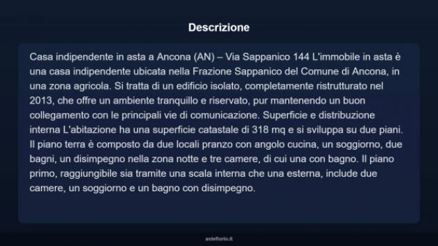 Immobile in asta di 318 m² con più di 5 locali in vendita a Ancona - Foto 3