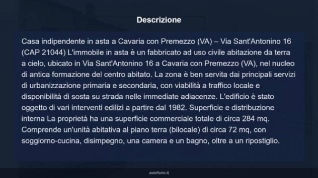 Immobile in asta di 284 m² con più di 5 locali e box auto in vendita a Cavaria con Premezzo - Foto 13