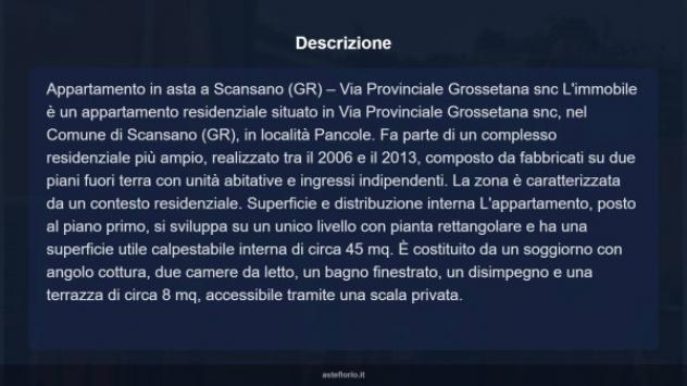 Immobile in asta di 45 m² in vendita a Scansano - Foto 9