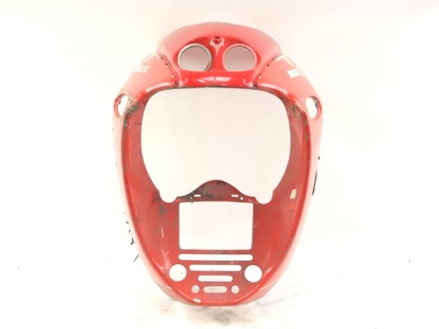 MALAGUTI F15 FIREFOX 50 06612591 CARENA SCUDO ANTERIORE FRONT SHIELD CON GRAFFI ATTACCHI DANNEGGIATI