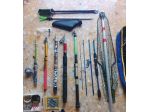 Lotto Canne da pesca Trota mare lago Spinning Fiume torrente Attrezzatura fondo