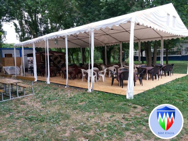 Tendoni Professionali Pvc 6 x 12 per feste a Roma MM Italia - Foto 9