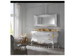 Mobile bagno stile barocco moderno massello top oro24k