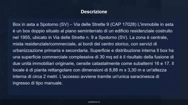 Immobile in asta di 30 m² in vendita a Spotorno - Foto 7