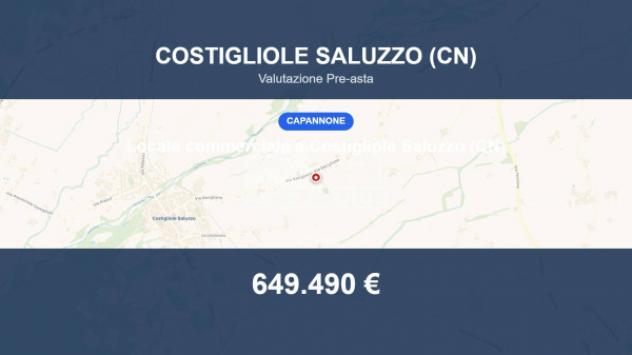 Immobile in asta di 2113 m² in vendita a Costigliole Saluzzo