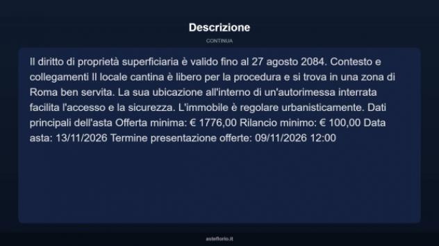 Immobile in asta di 12 m² in vendita a Roma - Foto 5