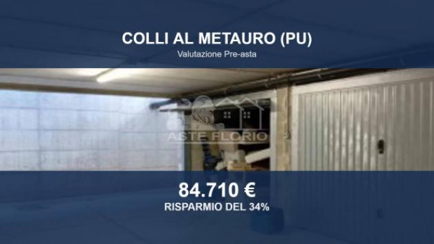 Immobile in asta di 93 m², box auto in vendita a Colli al Metauro