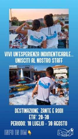 ASSISTENTE IN LOCO - ZANTE E RODI