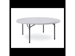 Eventi R - Tavolo rotondo diam.150cm, 180cm pieghevole per casa catering matrimo