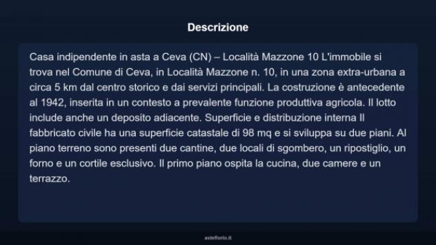 Immobile in asta di 98 m² in vendita a Ceva - Foto 4