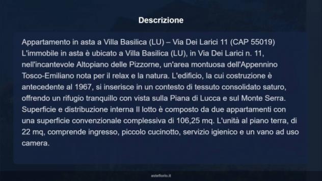 Immobile in asta di 106 m² con più di 5 locali in vendita a Villa Basilica - Foto 11