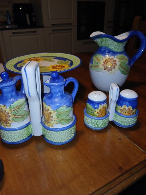 Vendo set ceramica cucina